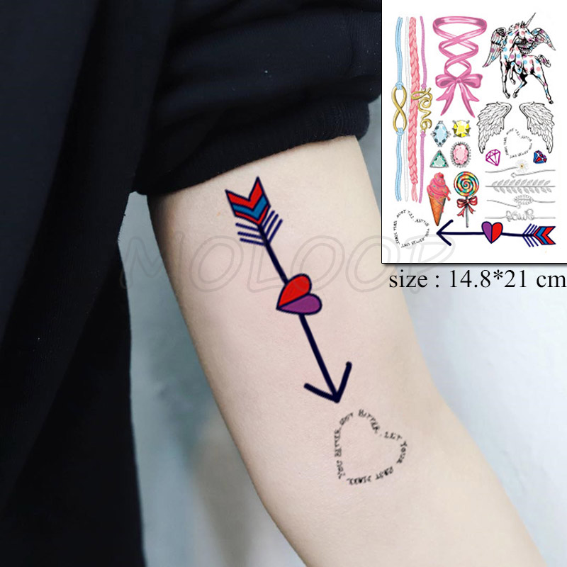 Wing Gem Arrow Lollipop Tattoos Stickers Women Body Waist Arm Art Tattoos Temporary Girls Butterfly Tatoos Rose Chains
Wing Gem Arrow Lollipop Tattoos Stickers Women Body Waist Arm Art Tattoos Temporary Girls Butterfly Tatoos Rose Chains