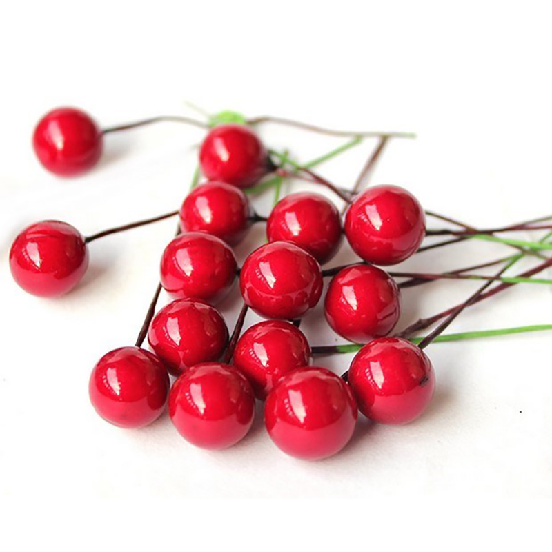 100pcs/set Artificial Red Holly Berry Christmas DIY Home Garden Decorations Christmas Wreath Supplies 1/1.5/2cm
100pcs/set Artificial Red Holly Berry Christmas DIY Home Garden Decorations Christmas Wreath Supplies 1/1.5/2cm