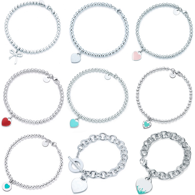 100% 925 Sterling Silver Original Tiff Heart Pendant Bracelet Bracelet Jewelry Noble Charm Brand Logo Design Give Women Logo High-end Jewelr
100% 925 Sterling Silver Original Tiff Heart Pendant Bracelet Bracelet Jewelry Noble Charm Brand Logo Design Give Women Logo High-end Jewelr