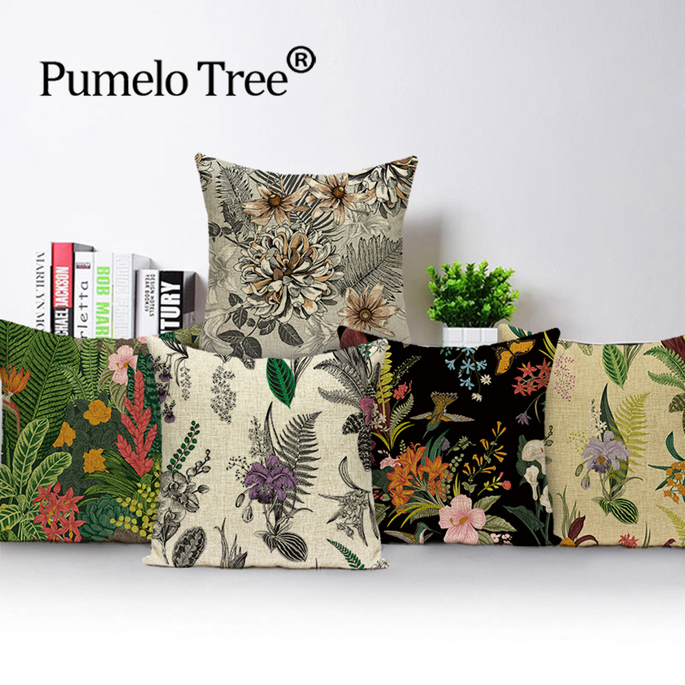 Jungle Leaves Pillow Case Colorful Fall Decorative Cushion Covers Plant Linen Pillows Cover Sofa Bed Cushion Case Kissenbezug, L1403-4
Jungle Leaves Pillow Case Colorful Fall Decorative Cushion Covers Plant Linen Pillows Cover Sofa Bed Cushion Case Kissenbezug, L1403-4