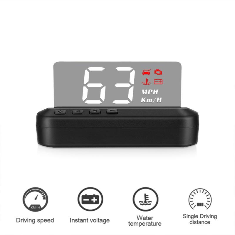 C100 HUD Display Intelligent Alarm System Universal Windshield Projector Driving Safety OBD2 Overspeed Warning car
C100 HUD Display Intelligent Alarm System Universal Windshield Projector Driving Safety OBD2 Overspeed Warning car