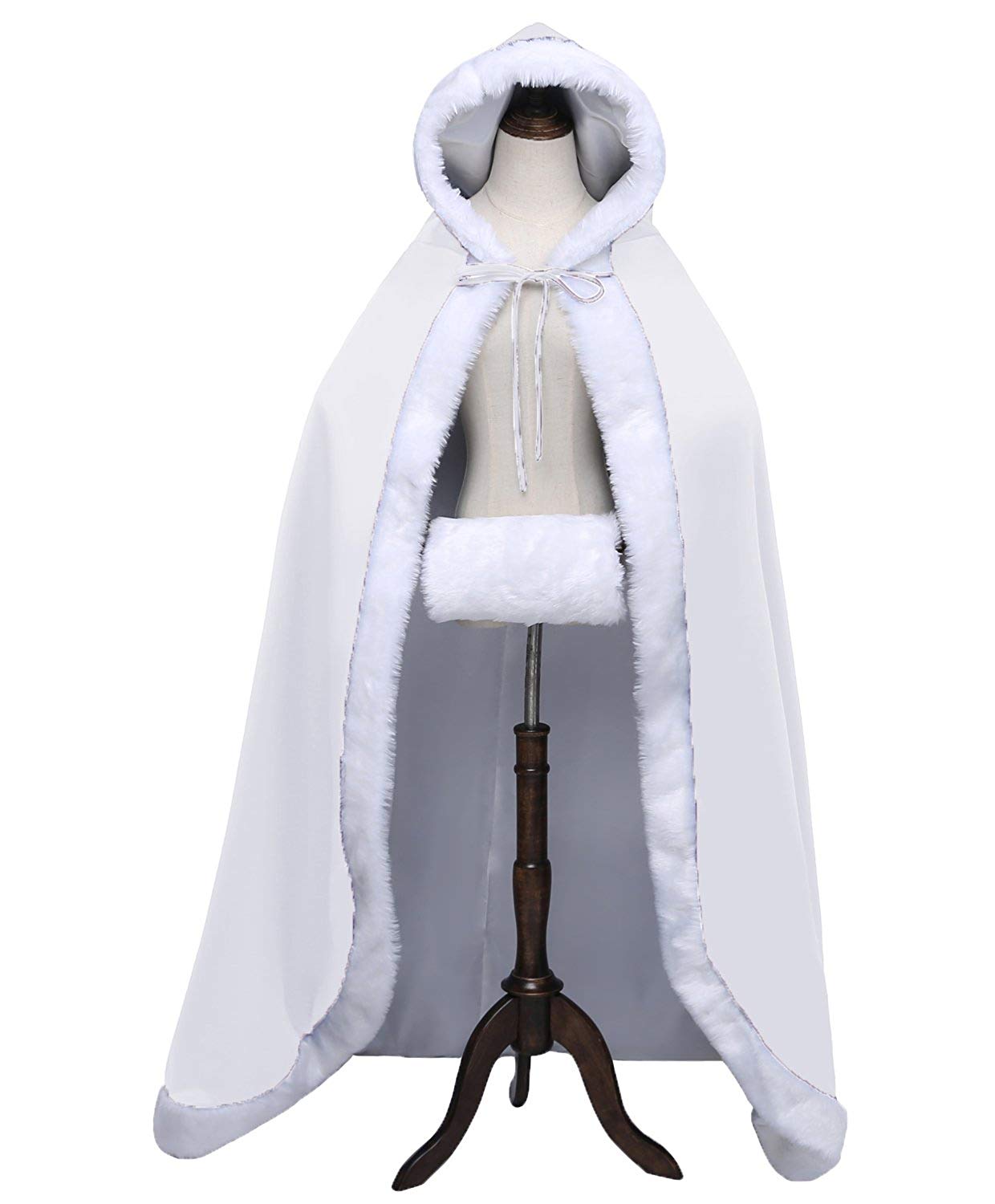 2019 Warm Bridal Cape Winter Fur Women Jacket Bridal Christmas Floor Length Cloaks Long Party Wedding Coat QC1317, White
2019 Warm Bridal Cape Winter Fur Women Jacket Bridal Christmas Floor Length Cloaks Long Party Wedding Coat QC1317, White