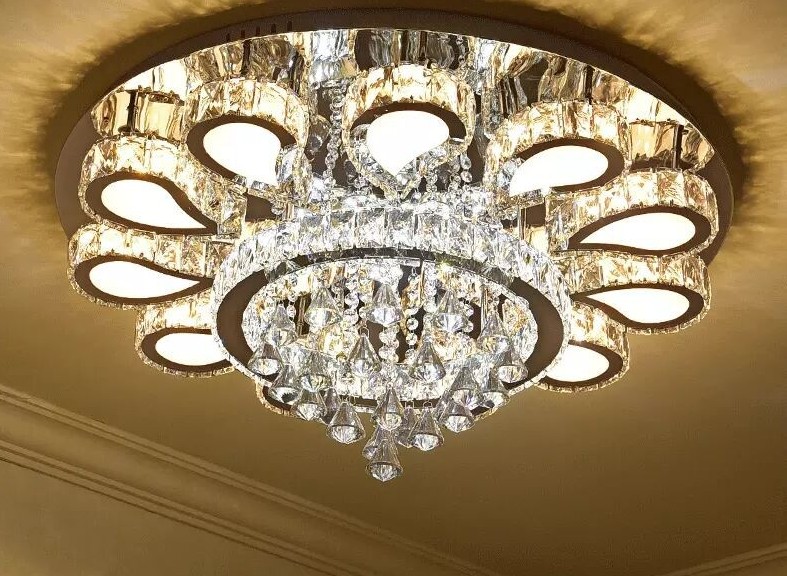 Modern Round LED Crystal Ceiling Lights Simple Romantic Home Chandeliers Lamps Lighting For Living Dining Room Restaurant
Modern Round LED Crystal Ceiling Lights Simple Romantic Home Chandeliers Lamps Lighting For Living Dining Room Restaurant