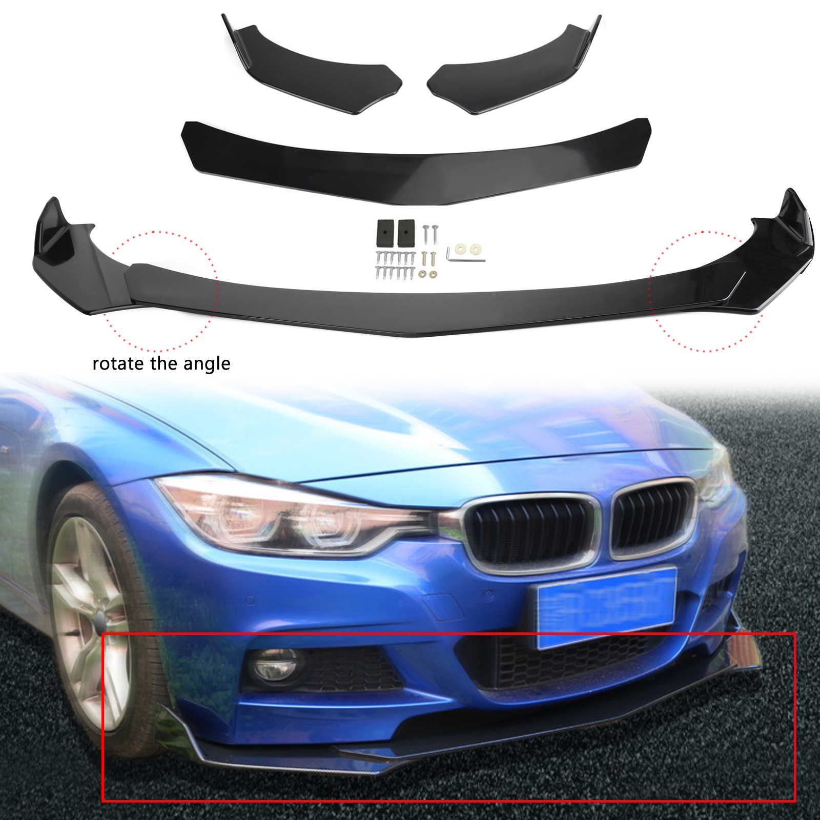 Areyourshop Body Kits Universal ABS Front Bumper Lip Cover Trim For BMW For Benz etc Accessories Parts
Areyourshop Body Kits Universal ABS Front Bumper Lip Cover Trim For BMW For Benz etc Accessories Parts