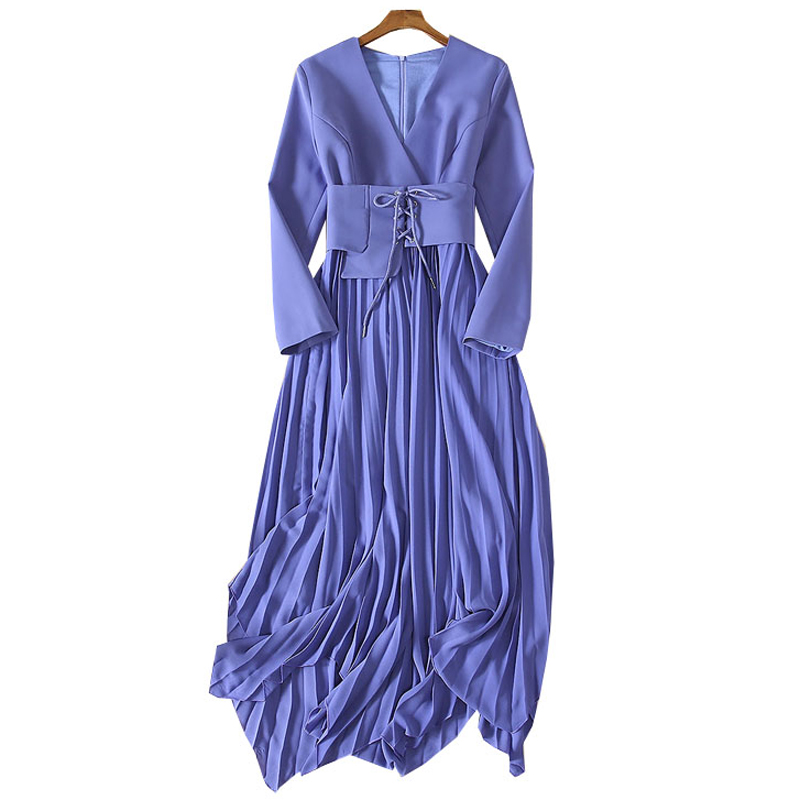 Red RoosaRosee Designer Women Spring Autumn Sexy V-neck Long Sleeve Irregular Dress With Belt Female Dresses New Vestidos Robe
Red RoosaRosee Designer Women Spring Autumn Sexy V-neck Long Sleeve Irregular Dress With Belt Female Dresses New Vestidos Robe