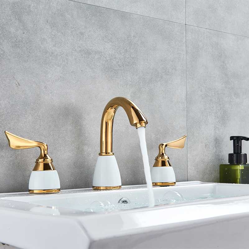 Gold Dual Handle Waterfall Bathtub Mixer Faucet Set Deck Mount Bathroom Tub Basin Sink TAP
Gold Dual Handle Waterfall Bathtub Mixer Faucet Set Deck Mount Bathroom Tub Basin Sink TAP