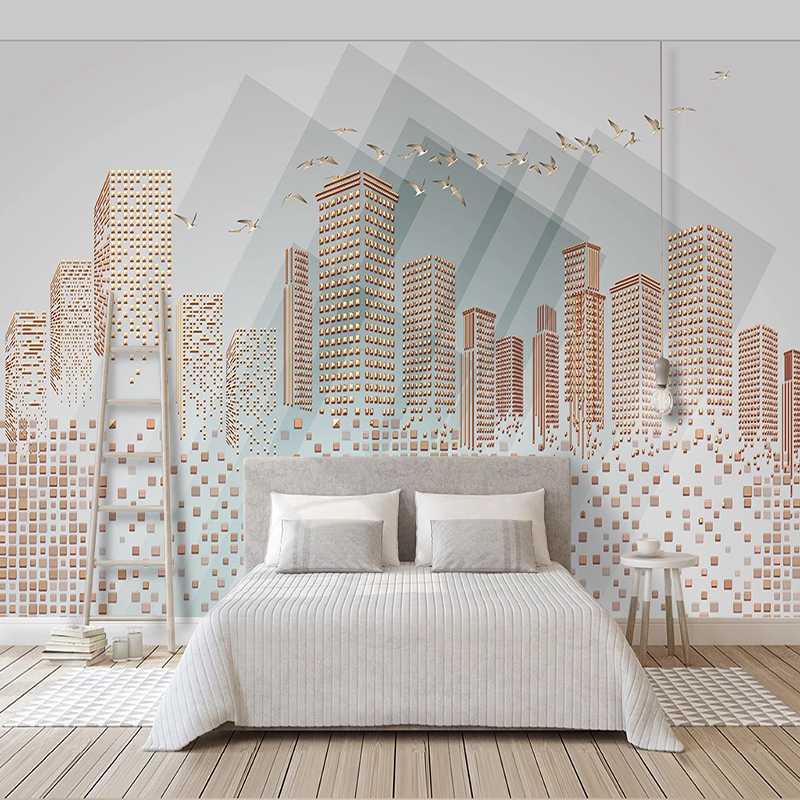 Custom Geometric Square 3D Stereoscopic City Building Bird Photo Mural Papel De Parede Wallpaper For Living Room Bedroom Decor, As pic
Custom Geometric Square 3D Stereoscopic City Building Bird Photo Mural Papel De Parede Wallpaper For Living Room Bedroom Decor, As pic