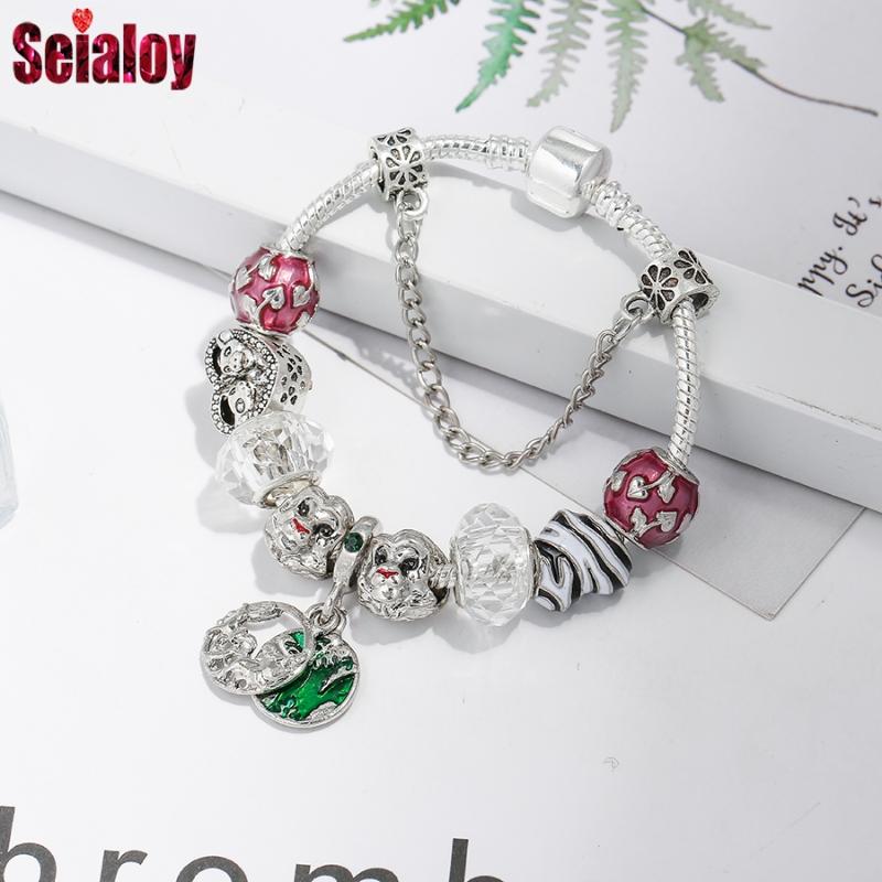 Seialoy Silver Plated The Lion King Pendant Heart Charm Bracelet For Chieden Boy Girl Original Simba Beads Bracelet Kids Jewelry
Seialoy Silver Plated The Lion King Pendant Heart Charm Bracelet For Chieden Boy Girl Original Simba Beads Bracelet Kids Jewelry