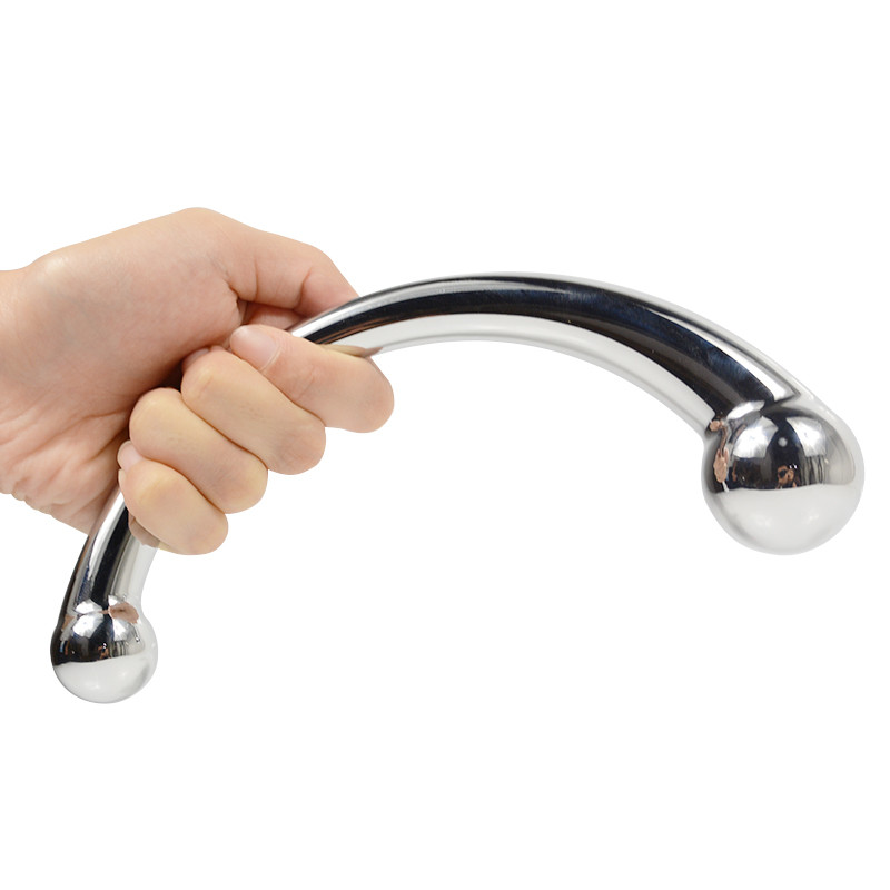 Adult Massager Clitoris Stimulator Stainless Steel G Spot Anal Plug Metal Anal Dildo Butt Plug Sex Toys For Woman Men