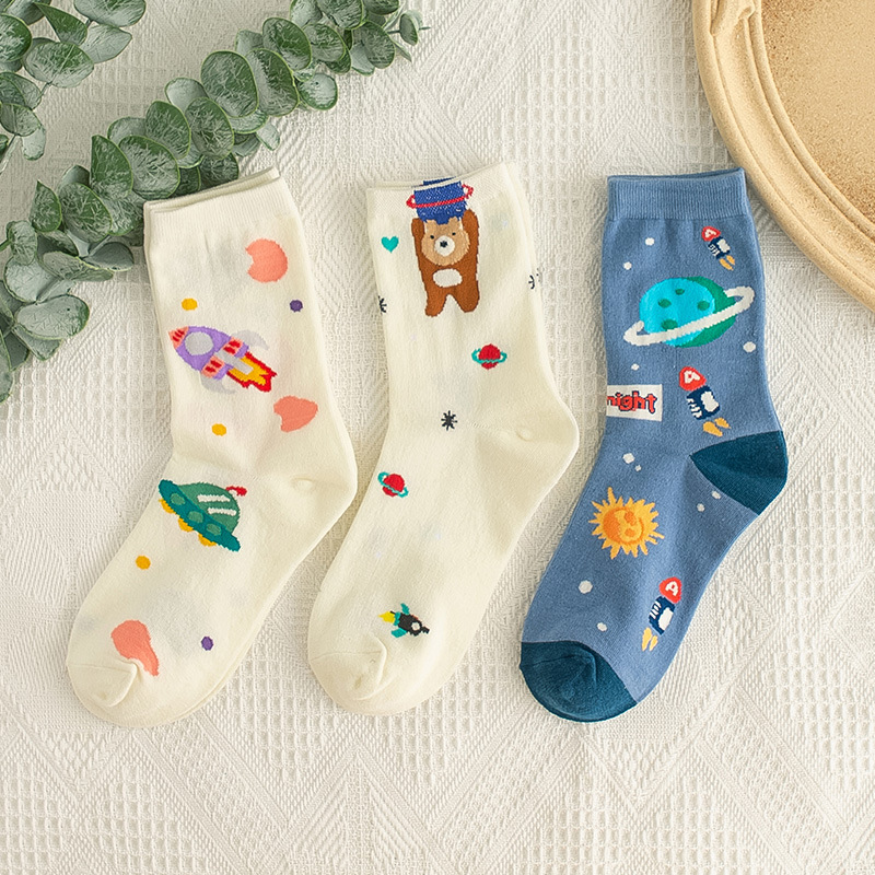 Long Socks Korean Women Style Autumn Cute Japanese Harajuku Woman Socks Kawaii Girls Gifts Planet Magic Array
Long Socks Korean Women Style Autumn Cute Japanese Harajuku Woman Socks Kawaii Girls Gifts Planet Magic Array