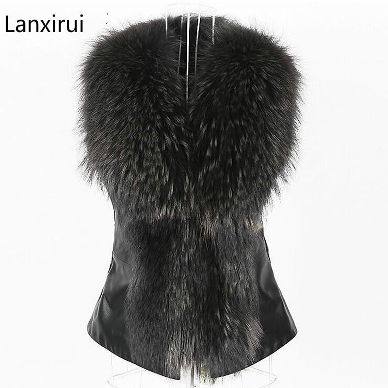 Suede Women Vest 2018 Autumn Winter Fashion o neck black Faux Fur Vest Warm Sleeveless Women Jacket Leather jacket
Suede Women Vest 2018 Autumn Winter Fashion o neck black Faux Fur Vest Warm Sleeveless Women Jacket Leather jacket