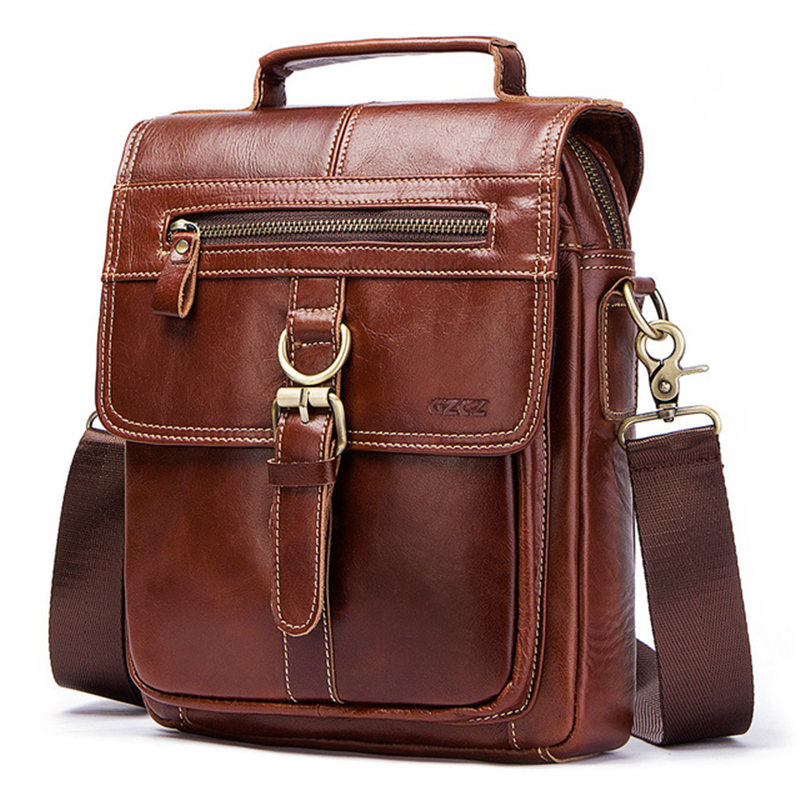 Men's briefcase genuine leather business handbag laptop casual large shoulder bag vintage messenger Office bags bolsas, Brown
Men's briefcase genuine leather business handbag laptop casual large shoulder bag vintage messenger Office bags bolsas, Brown