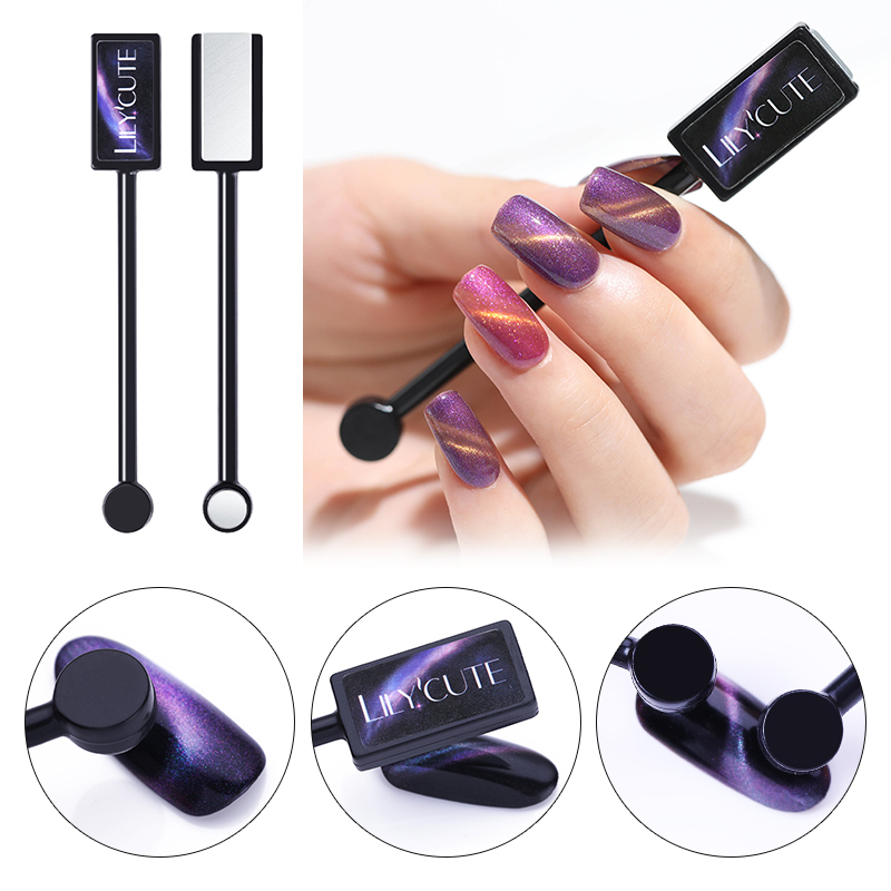 LILYCUTE Double-ended 3D Magnet Stick for Cat Eye UV Gel Polish Varnish Nail Art Manicure Desgin, Pink
LILYCUTE Double-ended 3D Magnet Stick for Cat Eye UV Gel Polish Varnish Nail Art Manicure Desgin, Pink