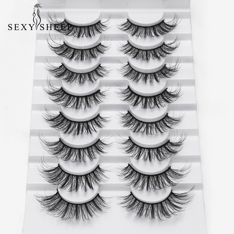 8 Pairs lashes Natural long 3D Faux Mink Eyelashes Thick HandMade Full Strip Lashes Volume Soft Mink False Eyelashes
8 Pairs lashes Natural long 3D Faux Mink Eyelashes Thick HandMade Full Strip Lashes Volume Soft Mink False Eyelashes