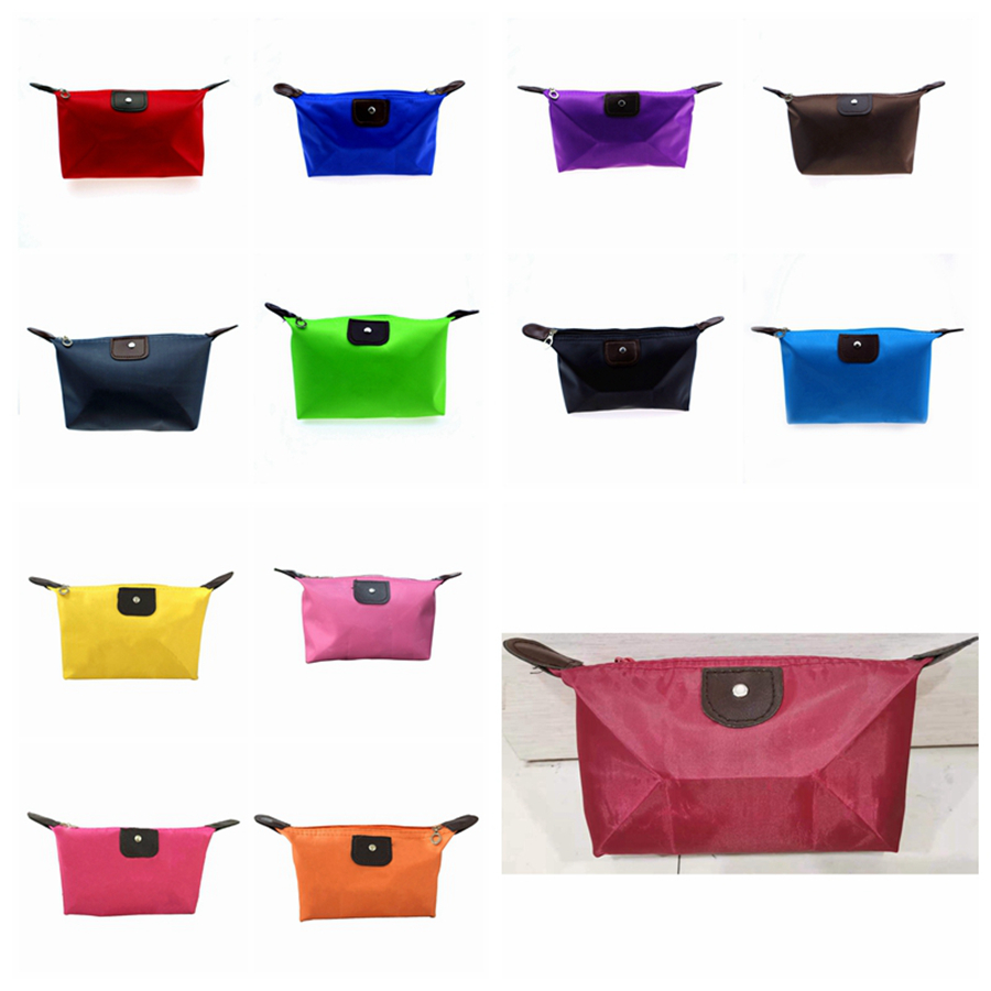 Candy Color Travel Makeup Bags Women's Lady Dumpling Cosmetic Bag Pouch Clutch Handbag Hanging Jewelry Casual Purse 13styles RRA2831-3
Candy Color Travel Makeup Bags Women's Lady Dumpling Cosmetic Bag Pouch Clutch Handbag Hanging Jewelry Casual Purse 13styles RRA2831-3