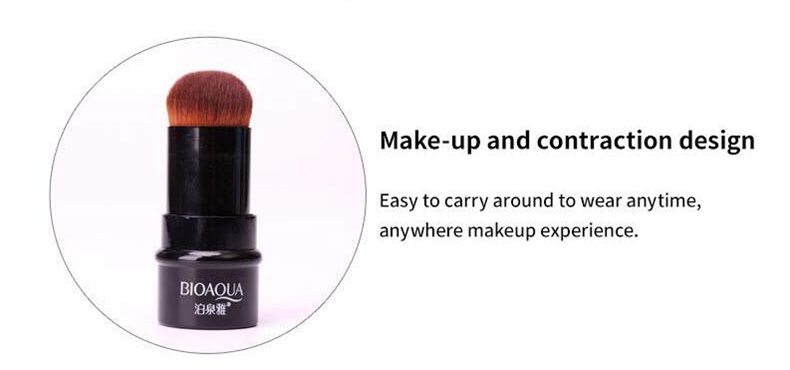 drop ship Bioaqua brushes Powder Foundation Eyeshadow Makeup Brush Tools Cosmetics Concealer Soft hair kit EyeLiner pinceis de maquiagem