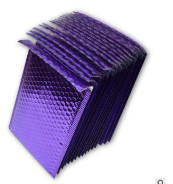 Purple Poly Bubble Mailers Padded Envelopes Self Seal Mailing Envelopes Bags Pack 50pcs 18*23cm Packing Bags