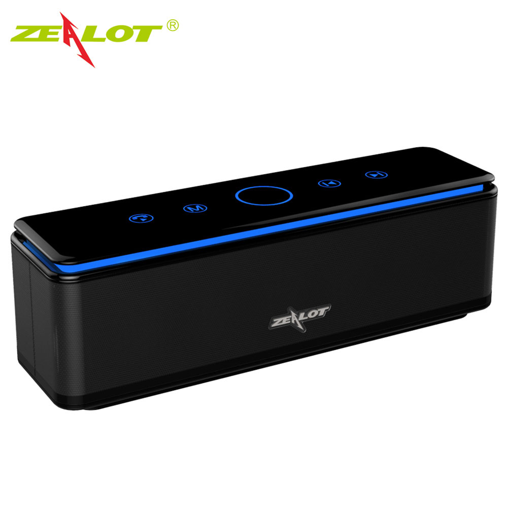 ZEALOT S7 Portable Bluetooth Speaker 4 Drivers Wireless Speakers Bass Home Theater Subwoofer Sound Box Supprt TF card High Power Bank
ZEALOT S7 Portable Bluetooth Speaker 4 Drivers Wireless Speakers Bass Home Theater Subwoofer Sound Box Supprt TF card High Power Bank