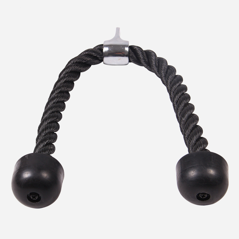 Heavy Duty Rope for Triceps Abdominal Crunchy Cable Pull Side Biceps Muscle Training Fitness Bodybuilding Gym Pull Rope, Black
Heavy Duty Rope for Triceps Abdominal Crunchy Cable Pull Side Biceps Muscle Training Fitness Bodybuilding Gym Pull Rope, Black