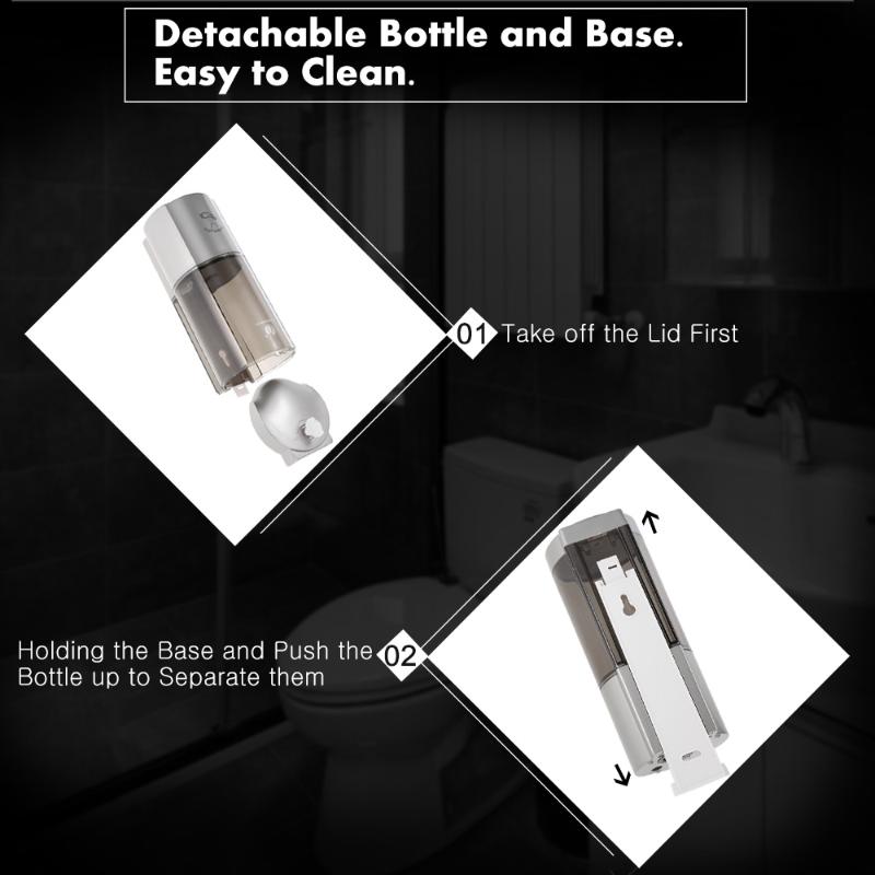 Liquid Soap Dispenser Wall-mounted Automatic Dispenser-Gel Dispenser