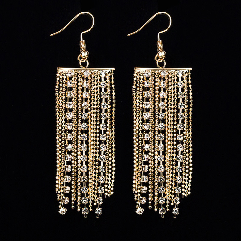 Trend Temperament Ear Nail Earring More Row Diamond Tassels Designer Earrings For Women Luxury Defence Allergy Ornaments Ring Rings
Trend Temperament Ear Nail Earring More Row Diamond Tassels Designer Earrings For Women Luxury Defence Allergy Ornaments Ring Rings