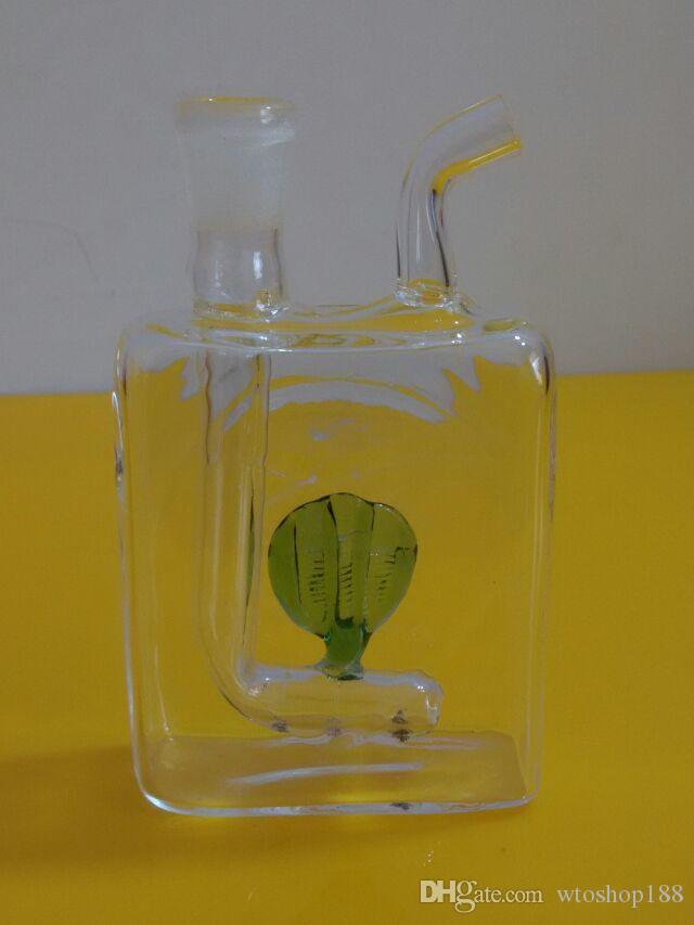Small square pot Wholesale Glass bongs Oil Burner Glass Water Pipes Oil Rigs Smoking Free
Small square pot Wholesale Glass bongs Oil Burner Glass Water Pipes Oil Rigs Smoking Free