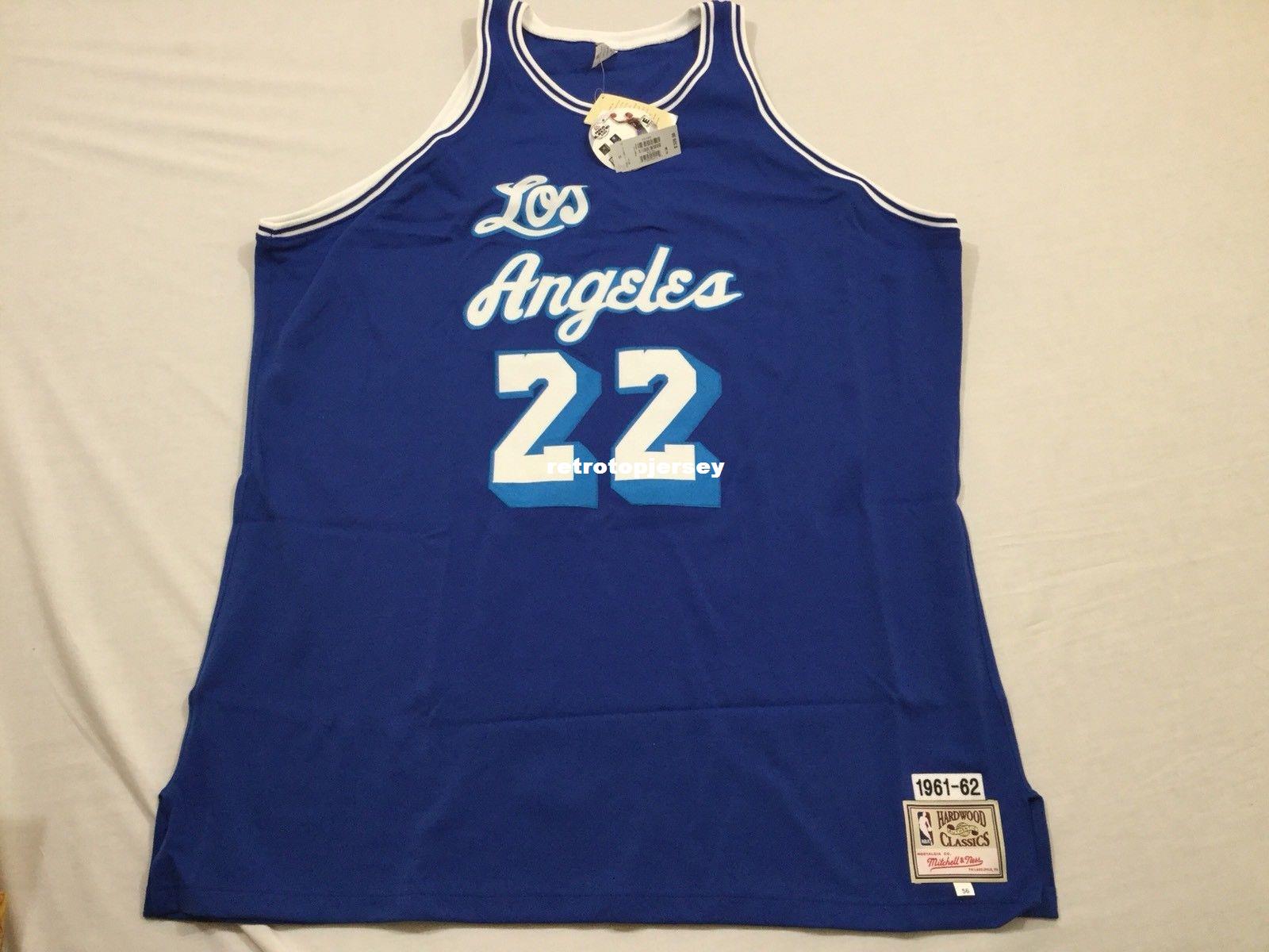 M6 New MITCHELL NESS Sewn Elgin Baylor Bue Jersey MEN'S Top Size XS-6XL Stitched basketball Jerseys Ncaa, Black;blue
M6 New MITCHELL NESS Sewn Elgin Baylor Bue Jersey MEN'S Top Size XS-6XL Stitched basketball Jerseys Ncaa, Black;blue
