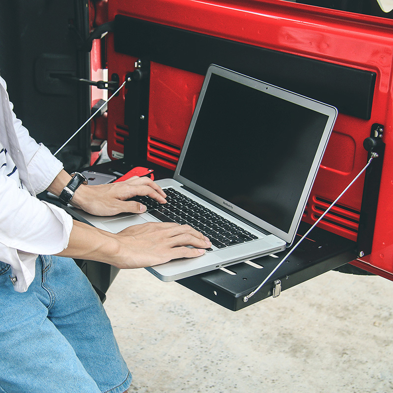 Shelf Door Frame Metal Rear Luggage Holder For Jeep Wrangler JK 2007-2017 High Quality Auto Exterior Accessories