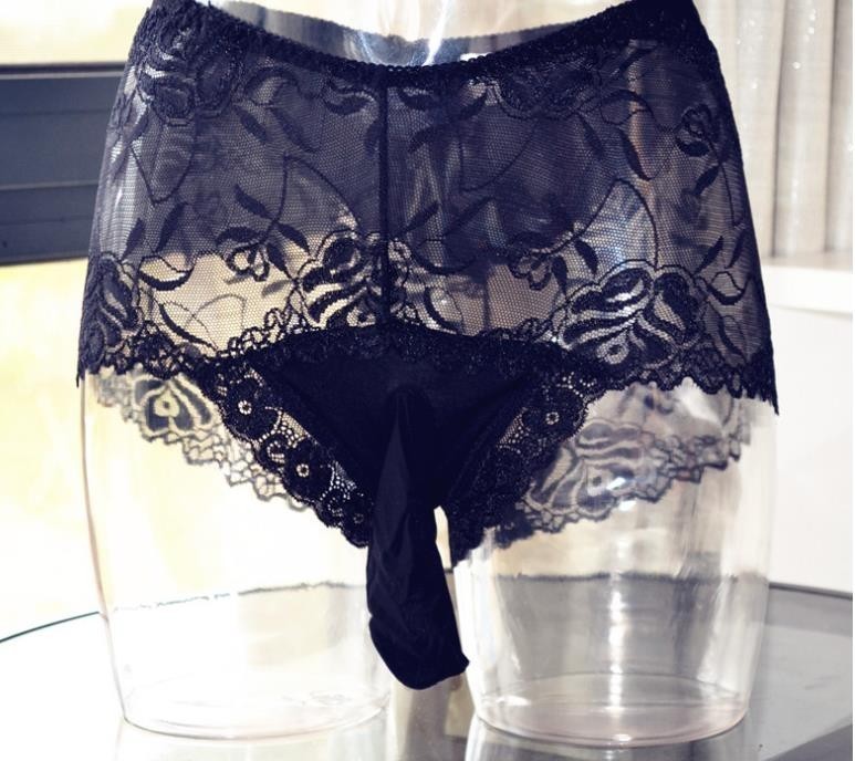 Hot Sales Men Lingerie Lace Flower Organza G-string Bikini Underwear Underpants with Bulge Pouch String Homme Sissy Panties S1015, Red
Hot Sales Men Lingerie Lace Flower Organza G-string Bikini Underwear Underpants with Bulge Pouch String Homme Sissy Panties S1015, Red