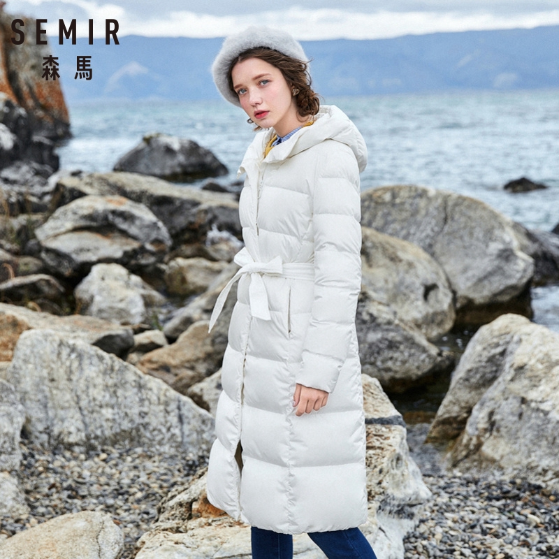 SEMIR Women's Winter Fashion Jacket Thick Warm Coat Lady Cotton Parka Jacket Long jaqueta Winter with Hooded Feminina, Coffee
SEMIR Women's Winter Fashion Jacket Thick Warm Coat Lady Cotton Parka Jacket Long jaqueta Winter with Hooded Feminina, Coffee