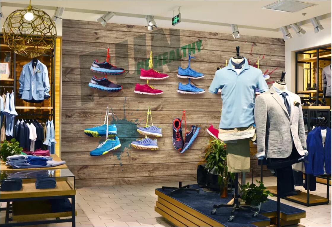 3d wallpaper custom photo mural Sports shoes, clothing store, wall decoration painting landscape wall tapestry 3d, Pictures show
3d wallpaper custom photo mural Sports shoes, clothing store, wall decoration painting landscape wall tapestry 3d, Pictures show