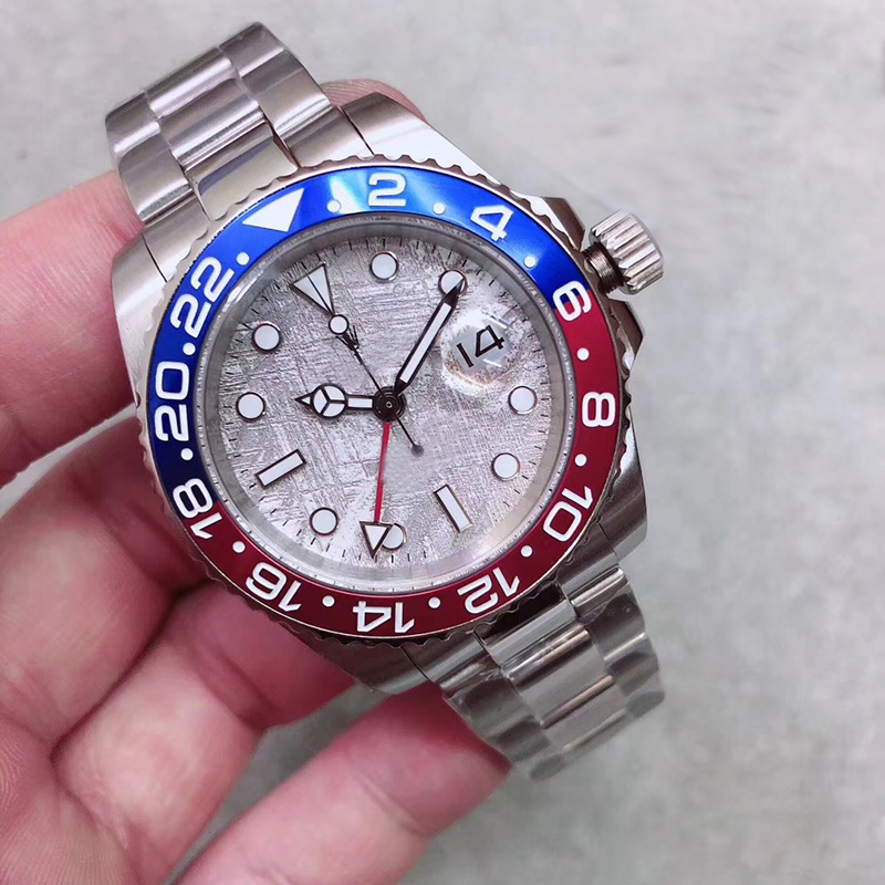 High Quality U1 Automatic Movement 40mm Men Watch GMT Sapphire Crystal 316 Stainless Band Watch, White
High Quality U1 Automatic Movement 40mm Men Watch GMT Sapphire Crystal 316 Stainless Band Watch, White