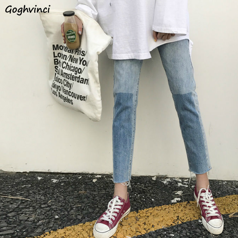 Jeans Women Summer Ankle-length Panelled Patchwork Vintage Bleached Womens Slim Fur-line Casual Simple Trendy Chic New, Blue
Jeans Women Summer Ankle-length Panelled Patchwork Vintage Bleached Womens Slim Fur-line Casual Simple Trendy Chic New, Blue