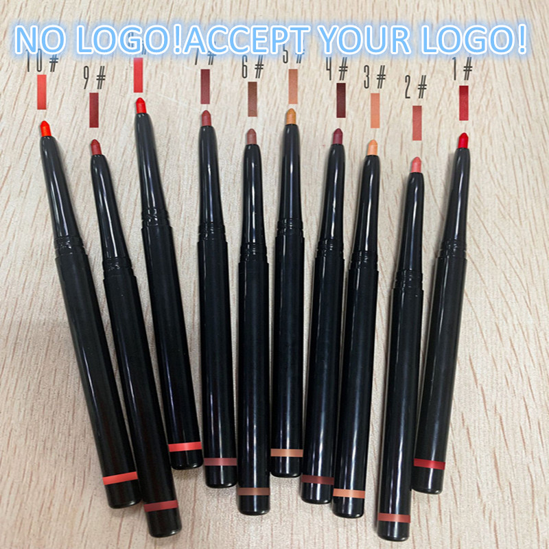 No logo!10 color Lip Pencil 2in1 Matte Lip liner Pen Waterproof long lasting lipliner accept customized logo, 10colors for choose
No logo!10 color Lip Pencil 2in1 Matte Lip liner Pen Waterproof long lasting lipliner accept customized logo, 10colors for choose