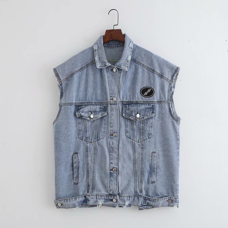 Hot koop QQ70-086 Europese en Amerikaanse mode letters borduren denim vest jas, See chart
Hot koop QQ70-086 Europese en Amerikaanse mode letters borduren denim vest jas, See chart