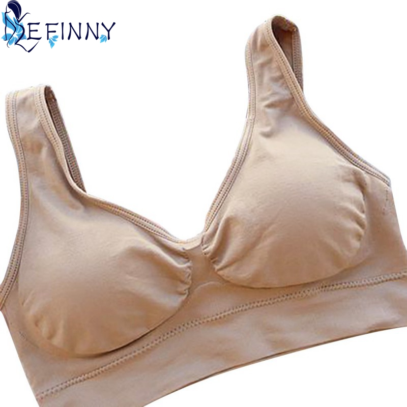 2020 Lady Shakeproof Stretch Vest Bras Tops Underwear Women Seamless Slim Casual Push Up Breathable Absorb Sweat Shapewear Bra, Beige
2020 Lady Shakeproof Stretch Vest Bras Tops Underwear Women Seamless Slim Casual Push Up Breathable Absorb Sweat Shapewear Bra, Beige