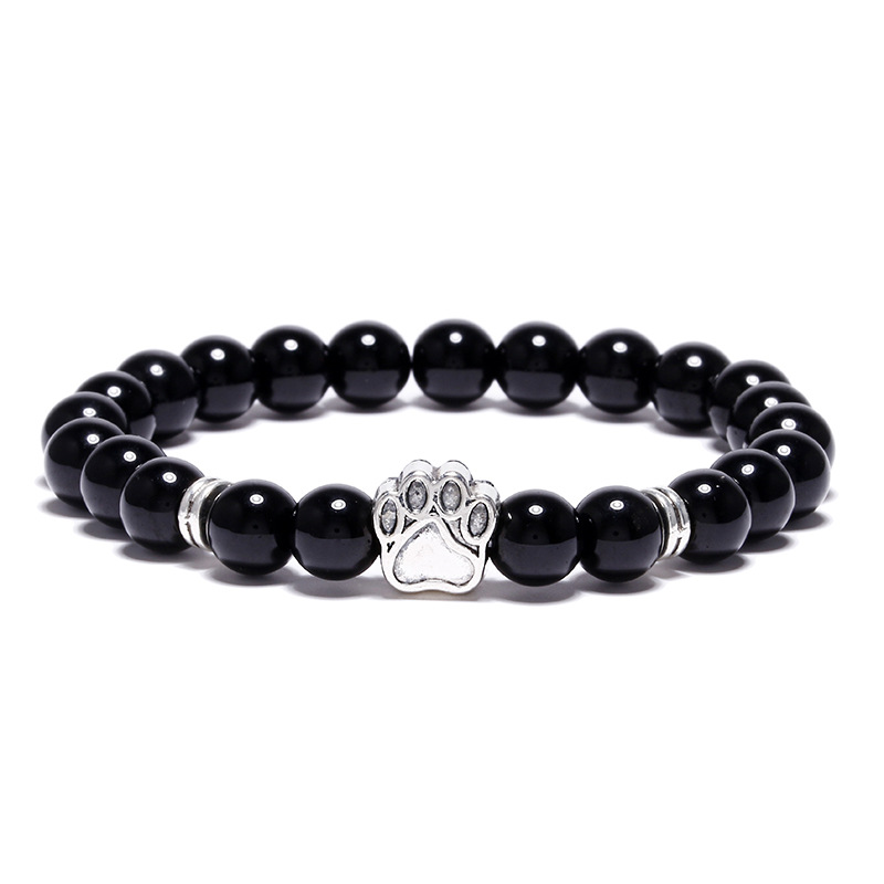 Natural Stone Bracelets Tiger Eye Lava Volcanic Stone Bangle Turquoise Bracelet Wholesale Handmade Beads Bracelets for Men Women Jewelry