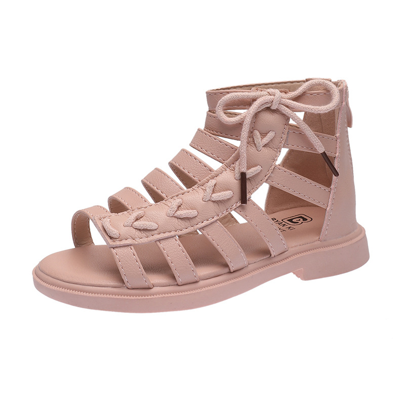 Girls Sandals Princess Fashion Chic Kids Roman Sandals Children Gladiator Zipper Summer New 27-37 High Quality New, Beige
Girls Sandals Princess Fashion Chic Kids Roman Sandals Children Gladiator Zipper Summer New 27-37 High Quality New, Beige