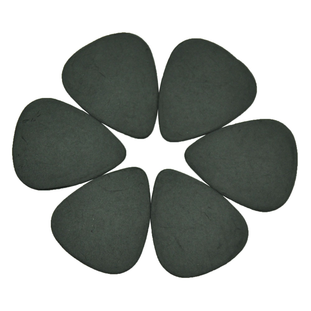 100pcs Heavy 1mm 351 Delrin Guitar Picks Plectrums Black01