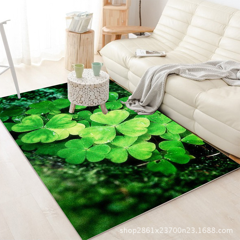 3D Landscape Clover Print Carpets for Living room bedroom coffee table Rugs child bedroom bedside carpet rectangular floor Mat, As picture
3D Landscape Clover Print Carpets for Living room bedroom coffee table Rugs child bedroom bedside carpet rectangular floor Mat, As picture