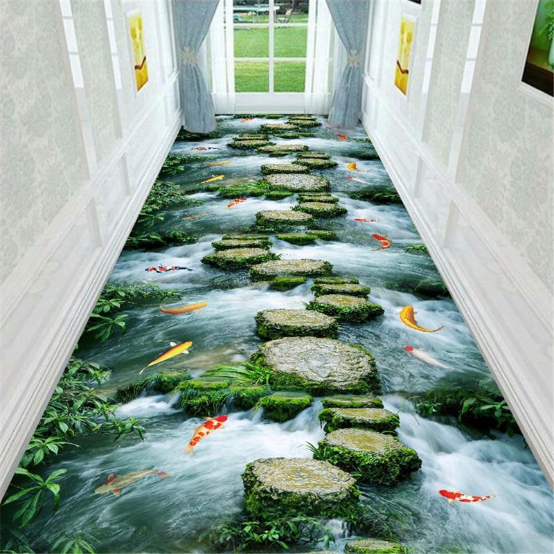 3D Creek Stone Bridge Corridor Rug Doormat Bathroom Mat Kitchen Balcony Bedside Area Rug Kids Play Mat Large Living Room Carpets, No-01
3D Creek Stone Bridge Corridor Rug Doormat Bathroom Mat Kitchen Balcony Bedside Area Rug Kids Play Mat Large Living Room Carpets, No-01