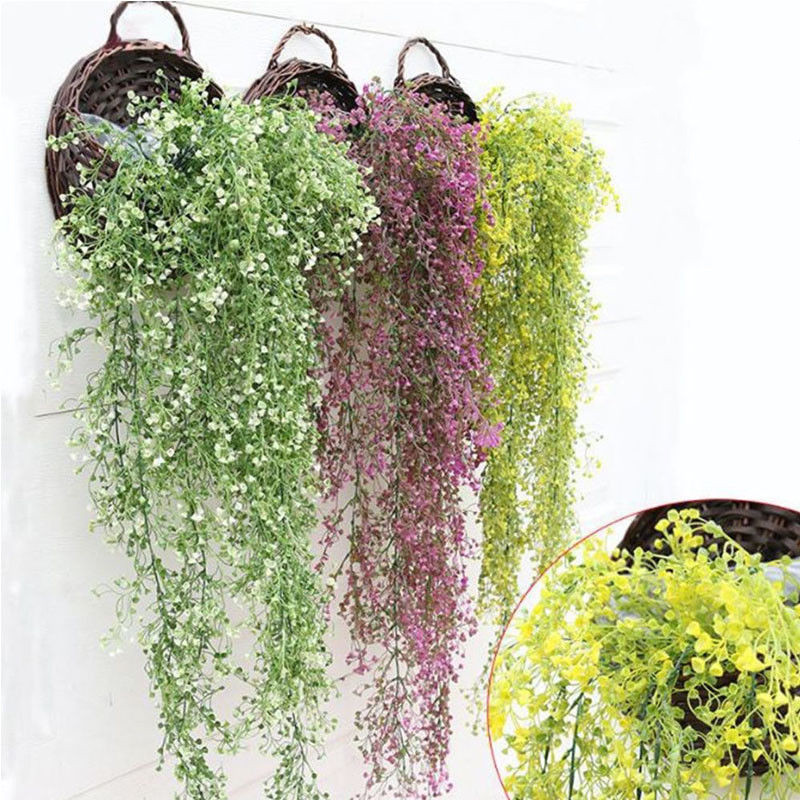 Popular Artificial Hanging Ivy Garland Plants Vine Fake Foliage Plastic Exquisite Flower Leaf Wisteria Home Garden Wedding Decor, As photo show
Popular Artificial Hanging Ivy Garland Plants Vine Fake Foliage Plastic Exquisite Flower Leaf Wisteria Home Garden Wedding Decor, As photo show
