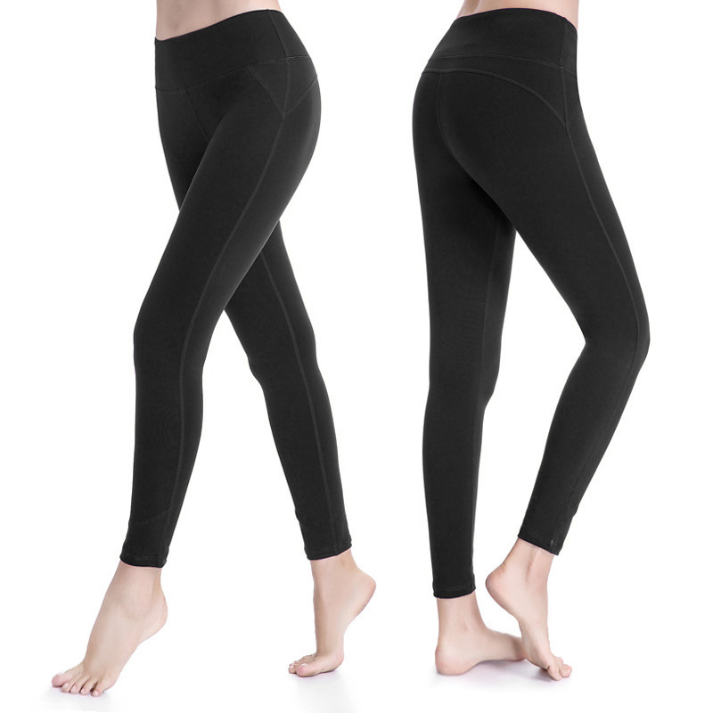 Popular yoga pants women' hip lifting exercise fitness clothes show thin, tight, high waist and small feet yoga pants, Black
Popular yoga pants women' hip lifting exercise fitness clothes show thin, tight, high waist and small feet yoga pants, Black