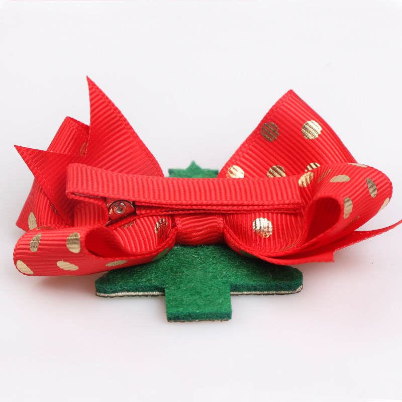 11 Styles Christmas Hair Accessory Baby Girl Sequin Hair Clips Elk Santa Claus Socks Barrettes Hairpin Hair Xmas Accessories M2785