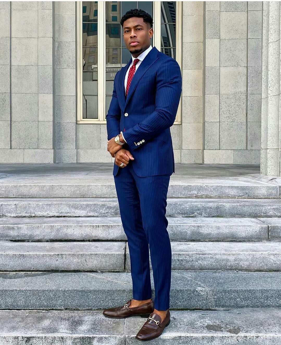 new dark blue men suits blazer wedding suits slim fit 2 pieces groom tuxedos stripe best mens prom suits jacketpants custom made