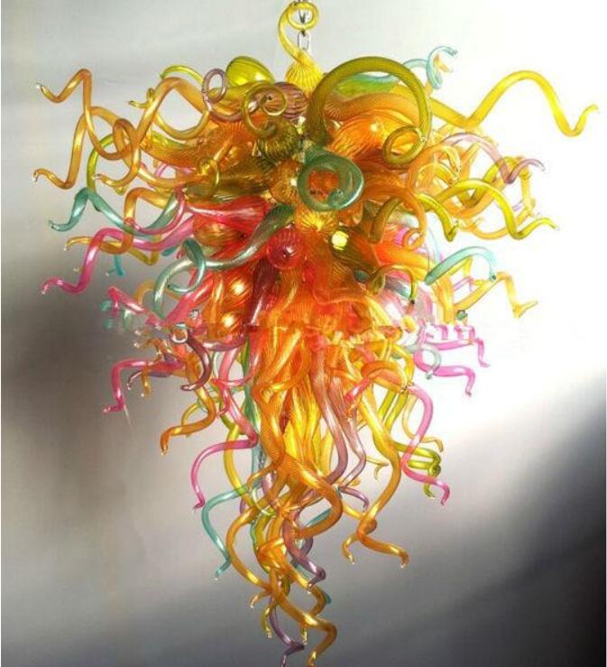 Lamps Flower Shape Design Style Colorful Lamp Hand Blown Murano Glass LED Bulbs Pendant Indoor Chandelier
Lamps Flower Shape Design Style Colorful Lamp Hand Blown Murano Glass LED Bulbs Pendant Indoor Chandelier