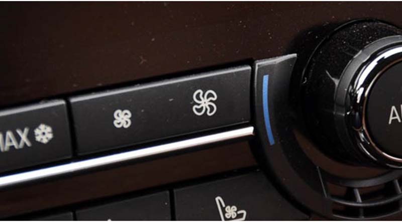 Car Heater Climate Control wind Volume Air Conditioning Switch Fan Button Cap Cover Replacement for BMW F10 F02