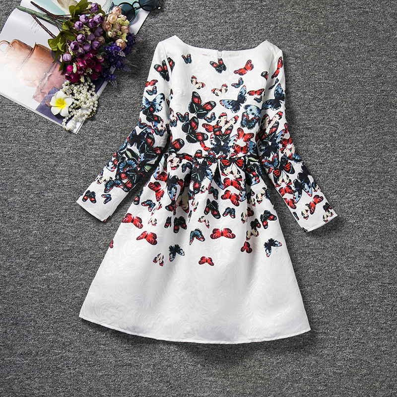 Kids Dresses For Girls Clothing Butterfly Floral Print Long Sleeve Casual School Wear Girl Dress Vestido Infantil 6 8 12 Years, Red;yellow
Kids Dresses For Girls Clothing Butterfly Floral Print Long Sleeve Casual School Wear Girl Dress Vestido Infantil 6 8 12 Years, Red;yellow