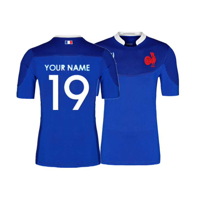 2019 France HOME RUGBY JERSEY size -3XL Print name and number Top quality free shipping, No print
2019 France HOME RUGBY JERSEY size -3XL Print name and number Top quality free shipping, No print