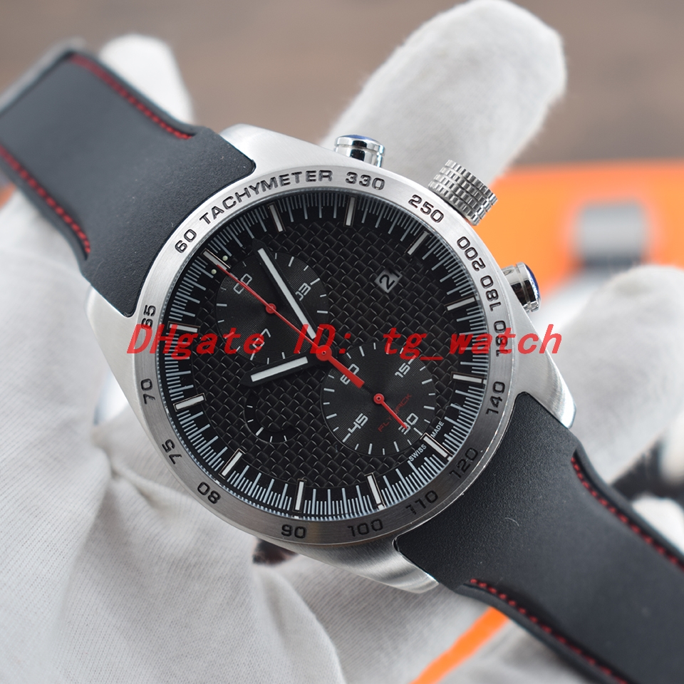 Special Edition PD Chronotimer Flyback watches 6620 Japan quartz movement orologio di lusso Black fiber dial rubber watch band
Special Edition PD Chronotimer Flyback watches 6620 Japan quartz movement orologio di lusso Black fiber dial rubber watch band